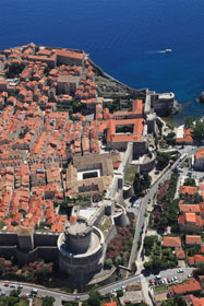 Old town Dubrovnik view